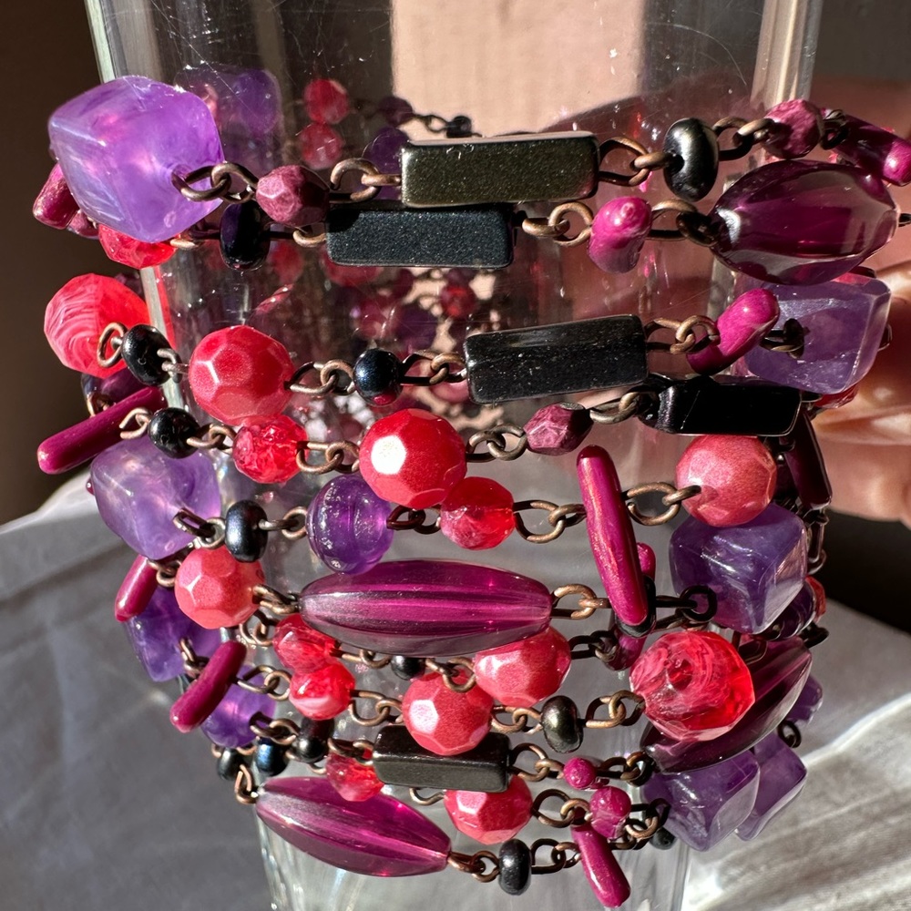 Multicolor Multi Stand Fashion Bracelet